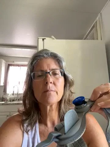 Christiane holding BuniCure